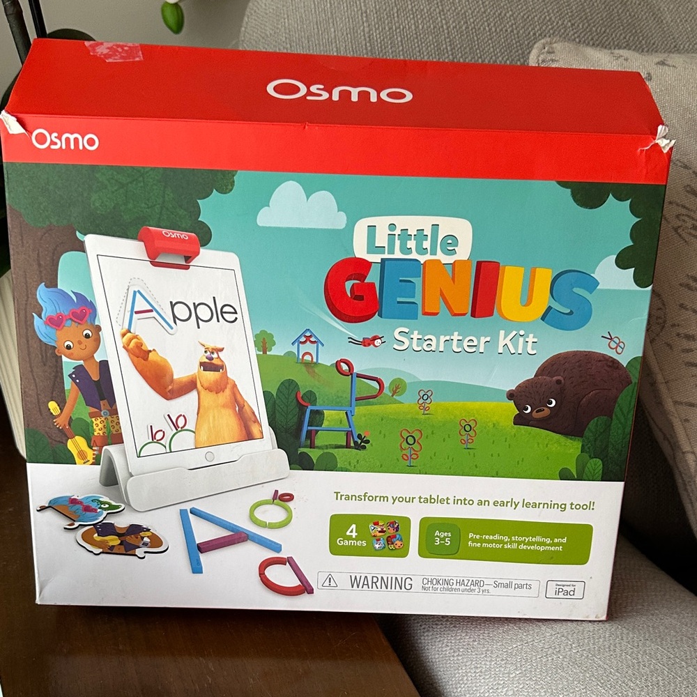 Osmo Little Genius Starter Kit and white board